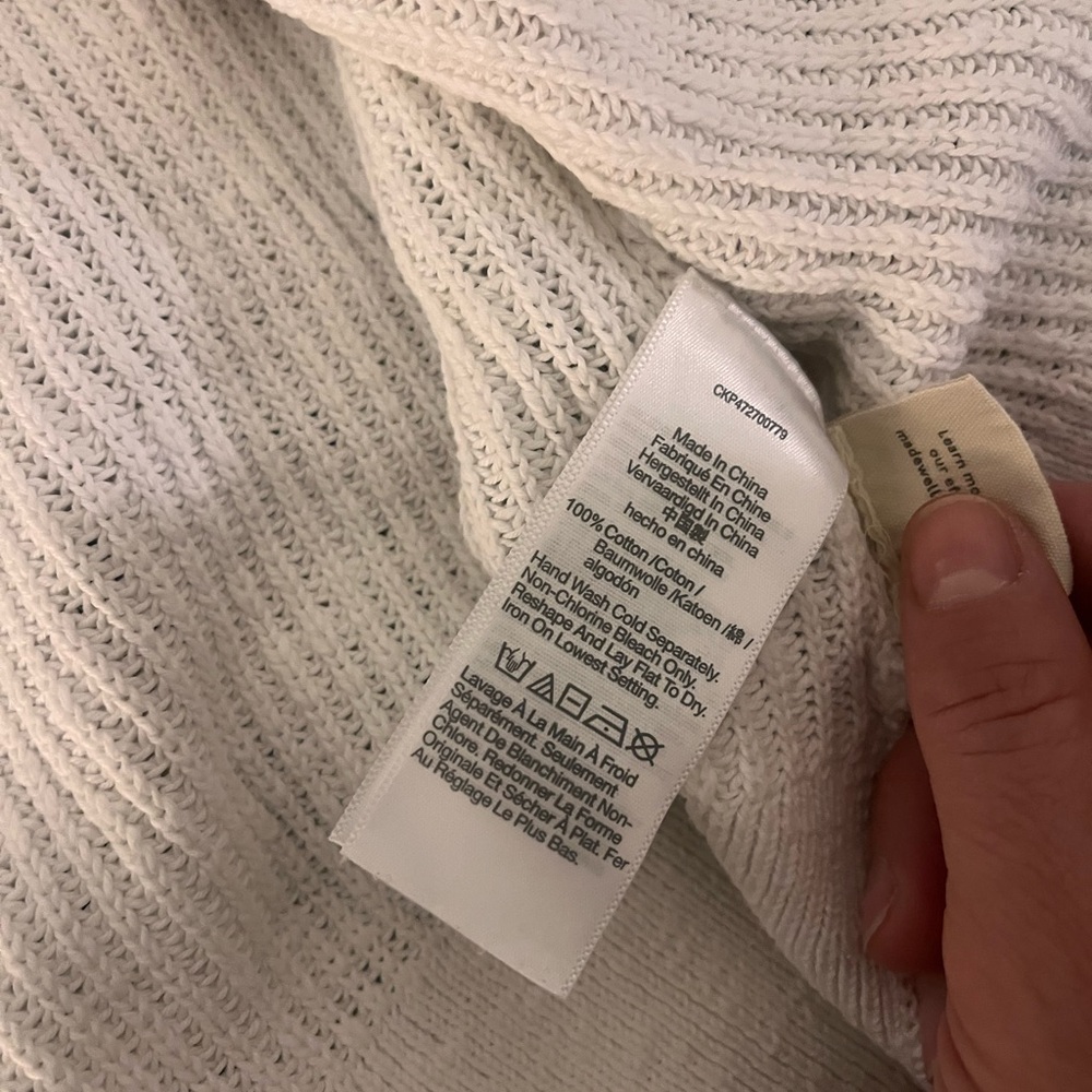 Madewell Cotton Cardigan - Picture 4 of 7